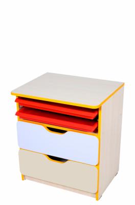 Шафа для зберігання засобів навчання з лотками та шухлядами 569х480х661 мм БРІК